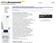 Tablet Screenshot of newz.domeinstad.nl